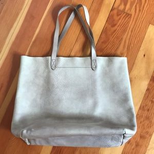 Madewell transport tote in taupe